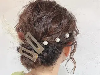 ショート ヘアアレンジ 🌼yuna🌼 pagesのヘアスタイル