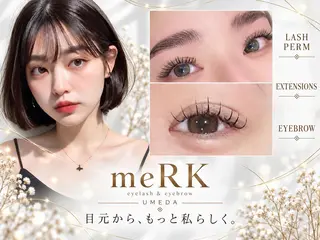 マツエク・マツパ まつげパーマ/LED meRK梅田のマツエク・マツパデザイン