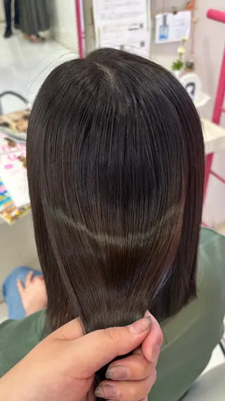 ミディアム 立福 杏夏のヘアスタイル