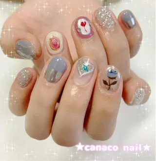 ネイル ベテランネイル cnc  nailのネイルデザイン
