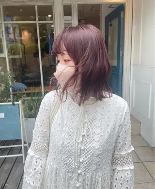 ショート カラー 🙃 透明感カラー/ボブのヘアスタイル