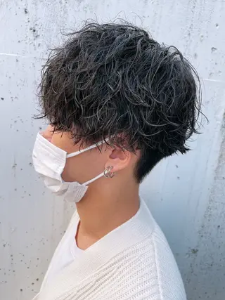 メンズ カットモデル募集/ 新潟松崎/田村紗莉那のヘアスタイル