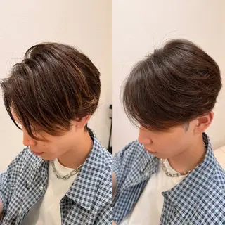 メンズ メンズ縮毛矯正 池田勇一のヘアスタイル
