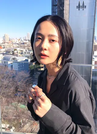 ショート 藤井 さと実のヘアスタイル