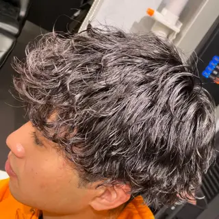 パーマ メンズ 優真/難波で 1番パーマが上手いのヘアスタイル