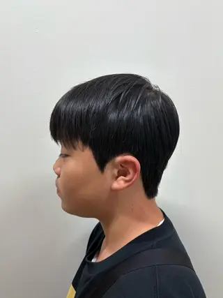 ショート パーマ メンズ 本場韓国ヘア、韓国風 メンズヘア　須田龍世のヘアスタイル
