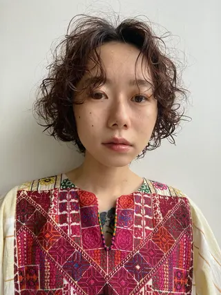 ショート パーマ FILMS/sari /似合わせカットのヘアスタイル