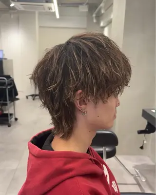 ショート カラー パーマ メンズ 🐉リタッチの神🐉 /かずきのヘアスタイル