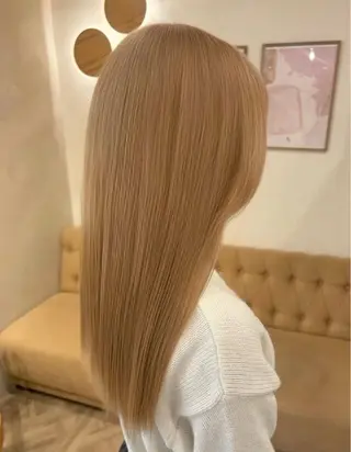 ロング カラー モデル募集/ yuna🤍🎀のヘアスタイル