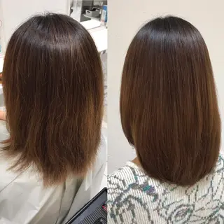 パーマ .MANA. 【艶髪ロング】のヘアスタイル
