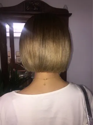 カラー benjiMIYUU 透明感カラーのヘアスタイル