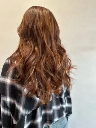 ロング カラー K Harukaのヘアスタイル