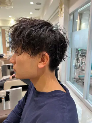 パーマ メンズ 田代 祐太のヘアスタイル