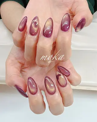 ネイル 胡蝶蘭レディースサロ ンNailMOKAのネイルデザイン
