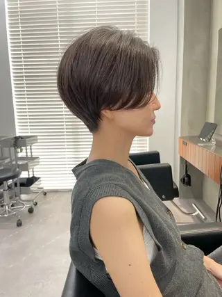 ショート カラー 華 /ショート/ボブのヘアスタイル