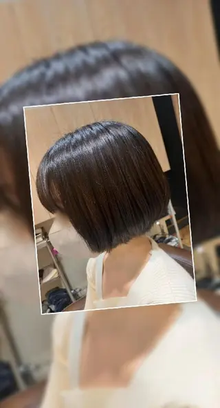ショート 福田 玲奈のヘアスタイル