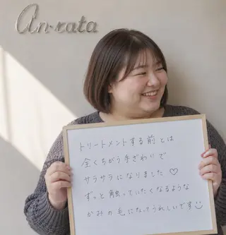 ミディアム an・rata/ プチプラ/和歌山市駅のヘアスタイル
