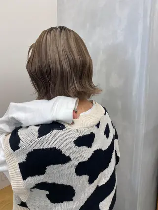 ショート カラー 韓国好き🇰🇷 美容師MIKUのヘアスタイル