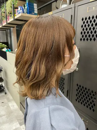 ミディアム 🩵MAI🩵 レイヤーカットのヘアスタイル
