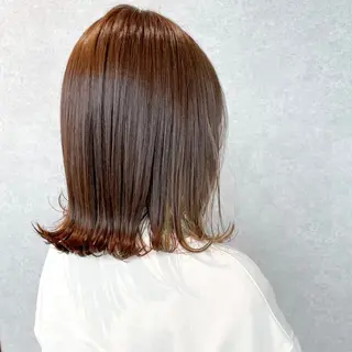 ミディアム レイヤーカット*艶* 蒲生四丁目*山保美月のヘアスタイル