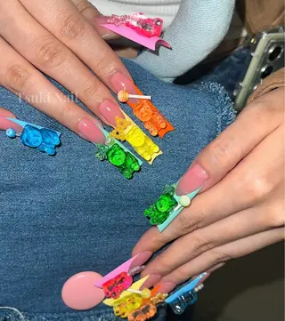 ネイル 大久保YISnail スカルプ専門店のネイルデザイン