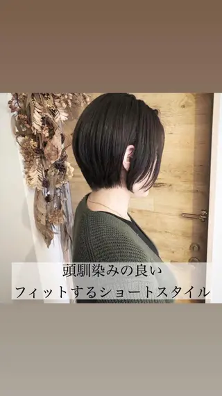 ショート カラー テトネ タカシのヘアスタイル
