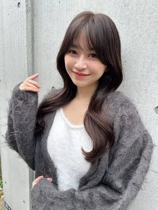 ロング カラー 縮毛/髪質改善🌈 川井雄太のヘアスタイル