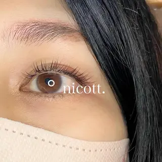 マツエク・マツパ nicott. mayukaのマツエク・マツパデザイン