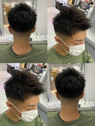 ショート カラー パーマ ヘアアレンジ メンズ 🔥メンズパーマ 特化 渡辺一翔のヘアスタイル