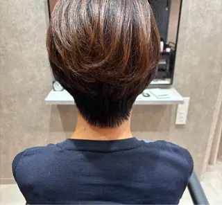 ショート Mina Akiyamaのヘアスタイル