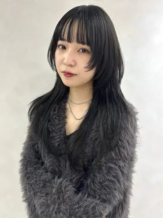 ロング カラー レイヤー/透明感 カラー💘akariのヘアスタイル