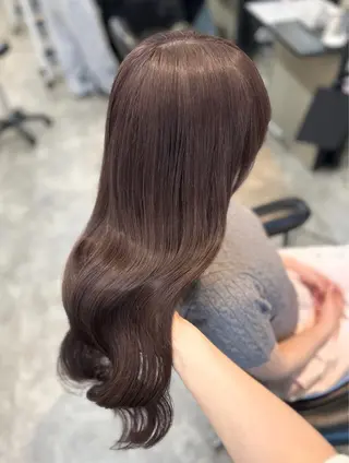 カラー 透明感カラー୨୧ 松山理桜🩰˖ ࣪⊹のヘアスタイル