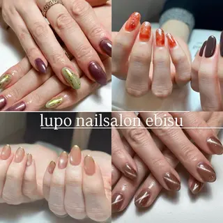 ミディアム lupo 恵比寿のネイルデザイン