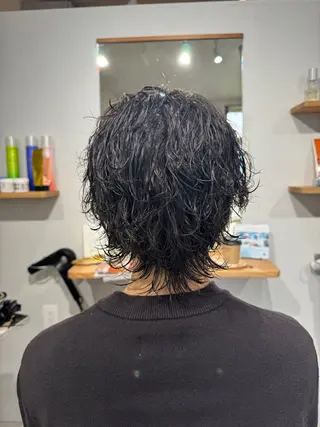 ショート パーマ メンズ 【新潟/駅南】 RYOTAのヘアスタイル