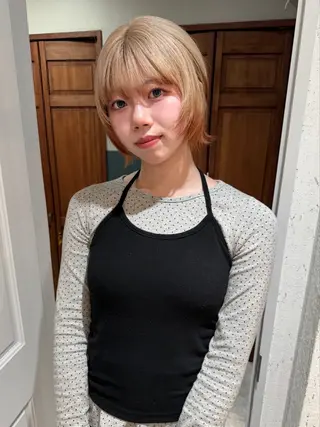 ショート カラー mai / linoah˚✧のヘアスタイル