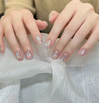 ネイル Lavender nail·中島公園のネイルデザイン