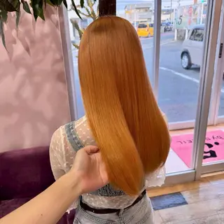 カラー 淡色┊︎ナチュラル 🧁奈那美🧁*.゜のヘアスタイル