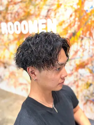 パーマ メンズ ☆★メンズ特化★☆ 川地由麿のヘアスタイル