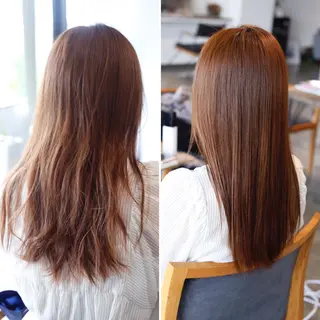 ロング ハイトーン/レイヤー /ケアブリーチ石川治のヘアスタイル