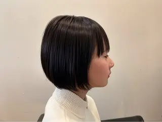 ショート ショート✖️縮毛矯正 ✂️秋山知穂✂️のヘアスタイル