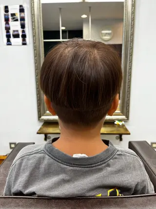 ショート カラー メンズ キッズ 産休の為お休みです! 小島凜のヘアスタイル
