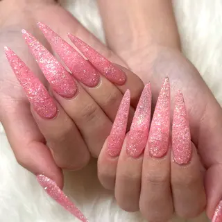 ロング fleulilas 17時以降のみ予約可のネイルデザイン