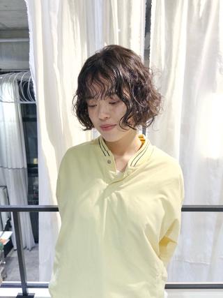 パーマ ayuka boyのヘアスタイル