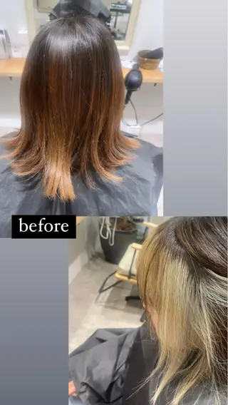 ミディアム zest kalonのヘアスタイル
