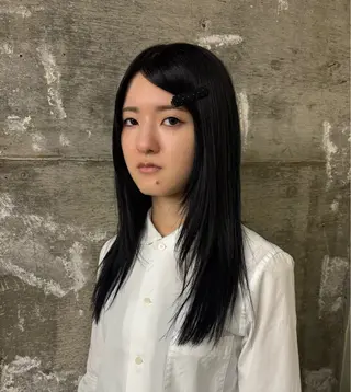 ロング 森住 優香のヘアスタイル