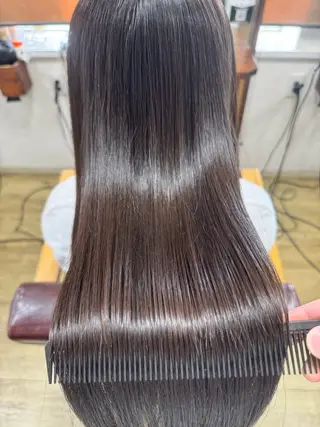 ロング 平田 裕也のヘアスタイル