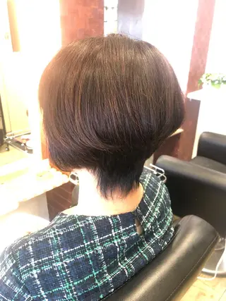 ショート カラー 織田 英之のヘアスタイル