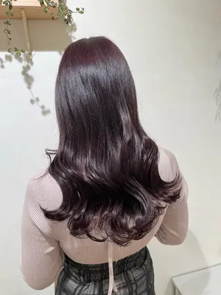ロング コトミ【メンズ】 【曲がる縮毛矯正】のヘアスタイル