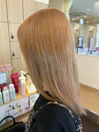 ミディアム カラー 板倉 花連 💌リピーター様へ↓のヘアスタイル