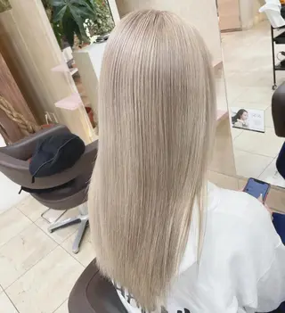 ロング 前田 菜奈子のヘアスタイル